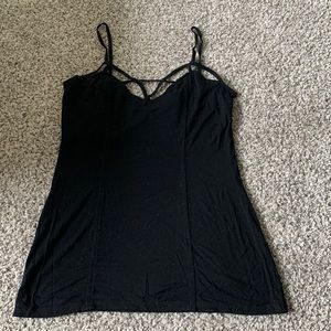 BKE fitted strappy tank top